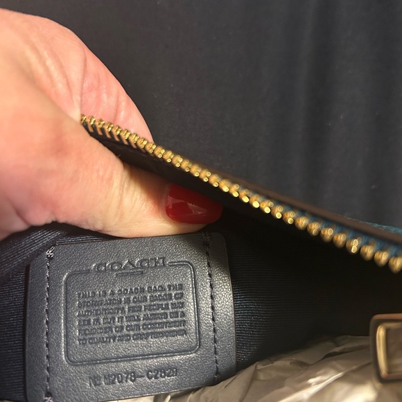 NWT Coach Green Dempsey w/limited edition shoulder strap - Picture 10 of 11